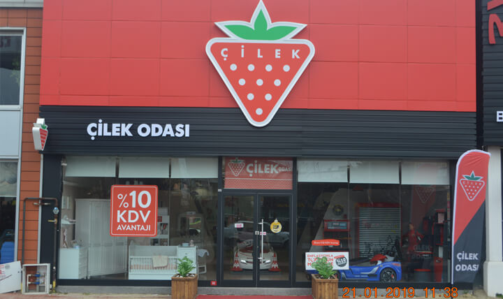 Mekfa Çilek Mobilya Bahçeşehir Şubesi